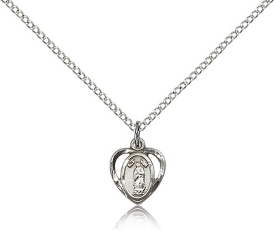 Our Lady of Guadalupe Sterling Silver Medal 5422-bliss