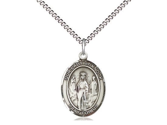 Sterling Silver Our Lady of Knock Medal
