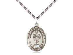 Sterling Silver Our Lady of All Nations Medal