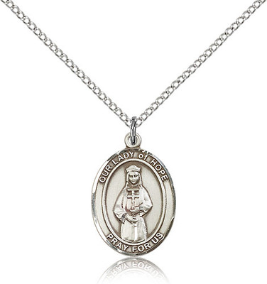 Our Lady of Hope Sterling Silver Medal 8230-bliss