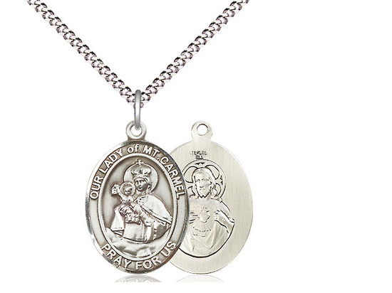 Silver Our Lady of Mount Carmel Medal