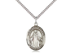 Sterling Silver Our Lady of Peace Medal