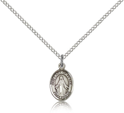 Our Lady of Peace Sterling Silver Medal 9245-bliss