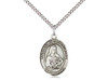 Sterling Silver Our Lady of the Railroad Medal