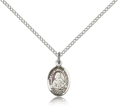 Our Lady of the Railroad Sterling Silver Medal 9247-bliss