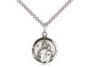 Sterling Silver Our Lady of Consolation Round Medal