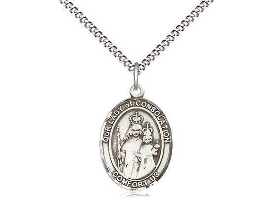 Sterling Silver Our Lady of Consolation Medal