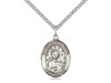 Sterling Silver Our Lady of La Vang Medal