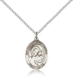 Our Lady of Good Counsel Sterling Silver Medal 8287-bliss