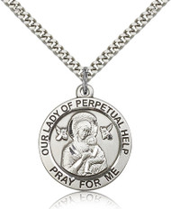 Our Lady of Perpetual Help Sterling Silver Medal 4077-bliss