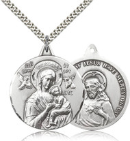 Our Lady of Perpetual Help Sterling Silver Medal 0203H-bliss
