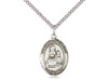 Sterling Silver Our Lady of Loretto Medal