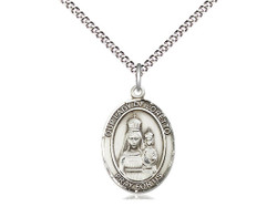 Sterling Silver Our Lady of Loretto Medal