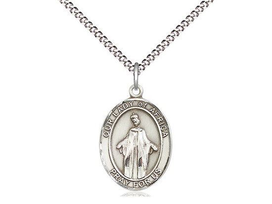Sterling Silver Our Lady of Africa Medal