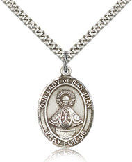 Our Lady of San Juan Sterling Silver Medal 7263-bliss