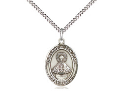 Sterling Silver Our Lady of San Juan Medal