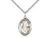 Sterling Silver Our Lady Star of the Sea Medal