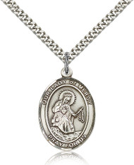 Our Lady of Mercy Sterling Silver Medal 7289-bliss