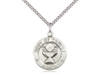 Sterling Silver Body of Christ Medal
