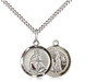 Our Lady of LaSallete Sterling Silver Medal