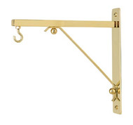 Sancturary Lamp Wall Bracket (pictured in polished brass) K210