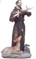 St. Francis Statue with Animals (bronze or color)