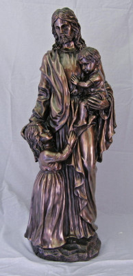 Christ with Children (35"--indoor/outdoor)