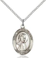 St. Edmund Campion Sterling Silver Medal 8333-bliss