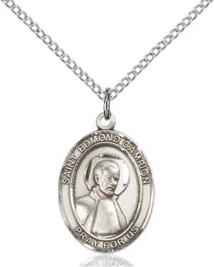 St. Edmund Campion Sterling Silver Medal 8333-bliss