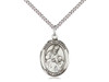 St. Ambrose Sterling Silver Medal