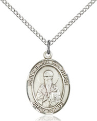 St. Basil the Great Sterling Silver Medal 8275-bliss