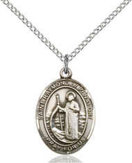 St. Raymond of Penafort Sterling Silver Medal 8385-bliss