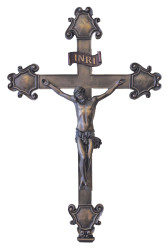 16" Hanging Crucifix