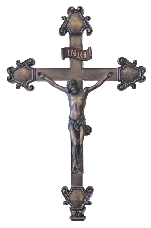16" Hanging Crucifix
