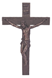 17" Hanging Crucifix