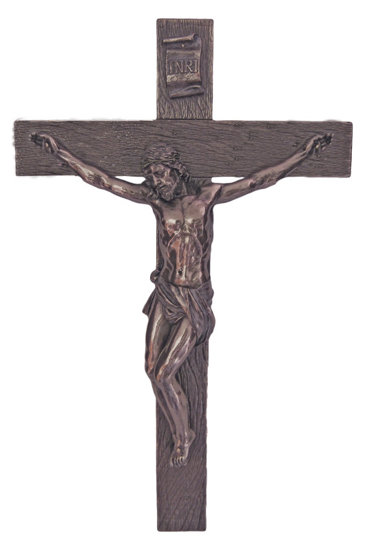 17" Hanging Crucifix