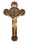 St. Benedict Hanging Crucifix (bronze or color)