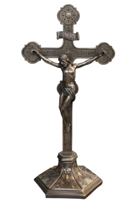 Standing Ornate Crucifix
