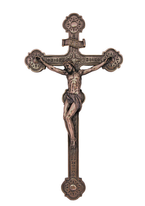 Ornate Hanging Crucifix 75698