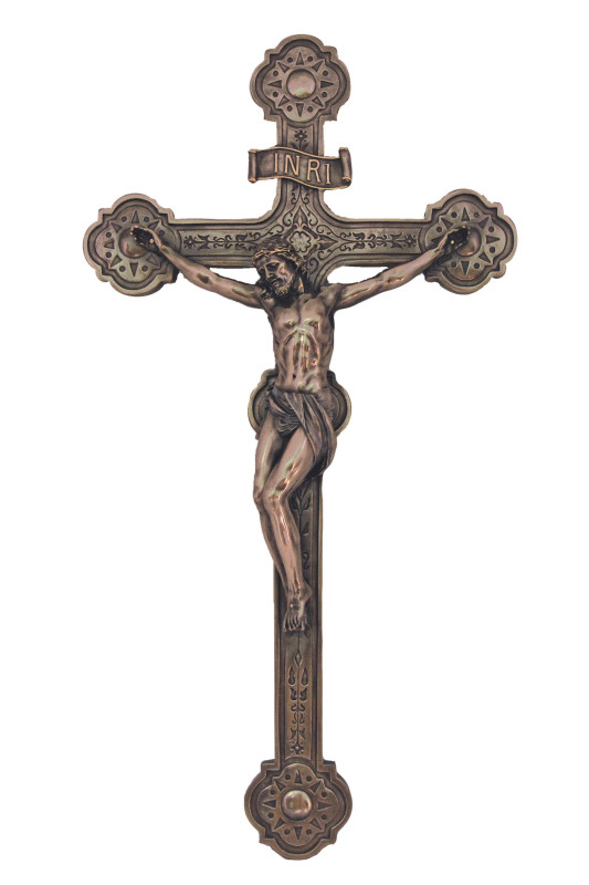 Ornate Hanging Crucifix 