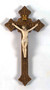 Hanging Crucifix (bronze, color, pewter, pewter/gold, pewter/bronze)