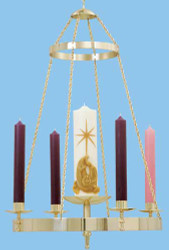 Hanging Advent Wreath