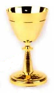 Gold Plated Chalice 235
