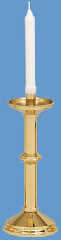 Ecclesiastical Brass Candlestick 480