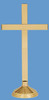 Ecclesiastical Brass Cross 481