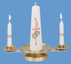 Ecclesiastical Brass Wedding Candelabra 322