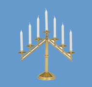 Ecclesiastical Brass Altar Candelabra 482