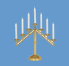 Ecclesiastical Brass Altar Candelabra K482