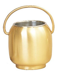 Holy Water Pot w/Sprinkler and Liner 388