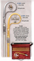 Bishop Crozier with Lamb or Cross (available in 2 finishes)